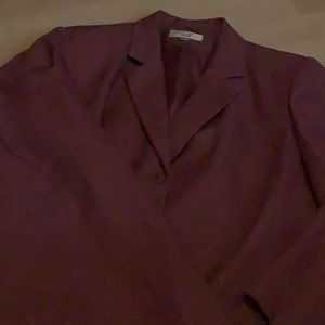 Two piece suit blazer and skirt